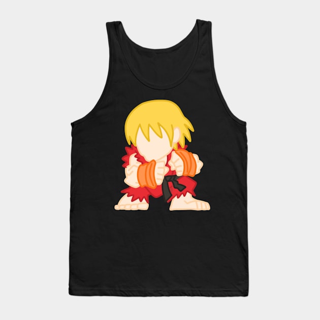 Ken Masters Tank Top by VinylPatch